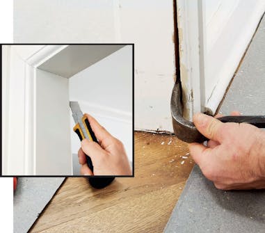 Hvordan blænder man en dør Blænde dør